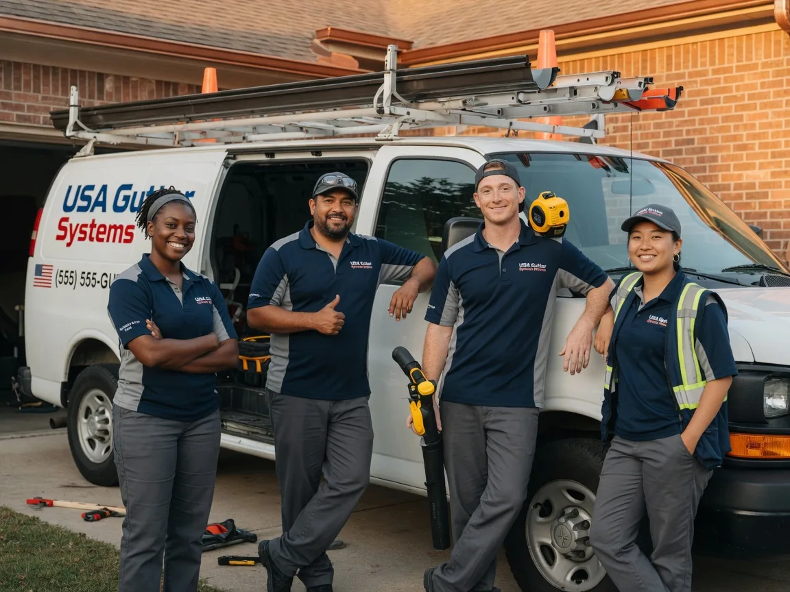 Gutter Installation company in Hall Summit, LA